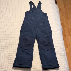 Lands' End Navy Snow Bib